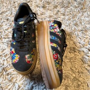 Adidas Platform Gazelle Bold X Liberty London shoes